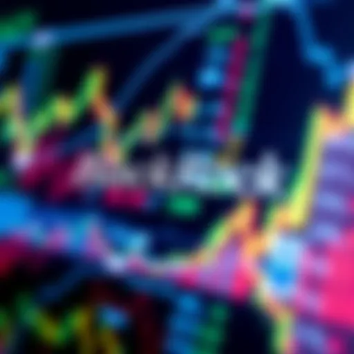 A graphic showing financial charts and BlackRock's logo, reflecting its impact on investment strategies and the economy.