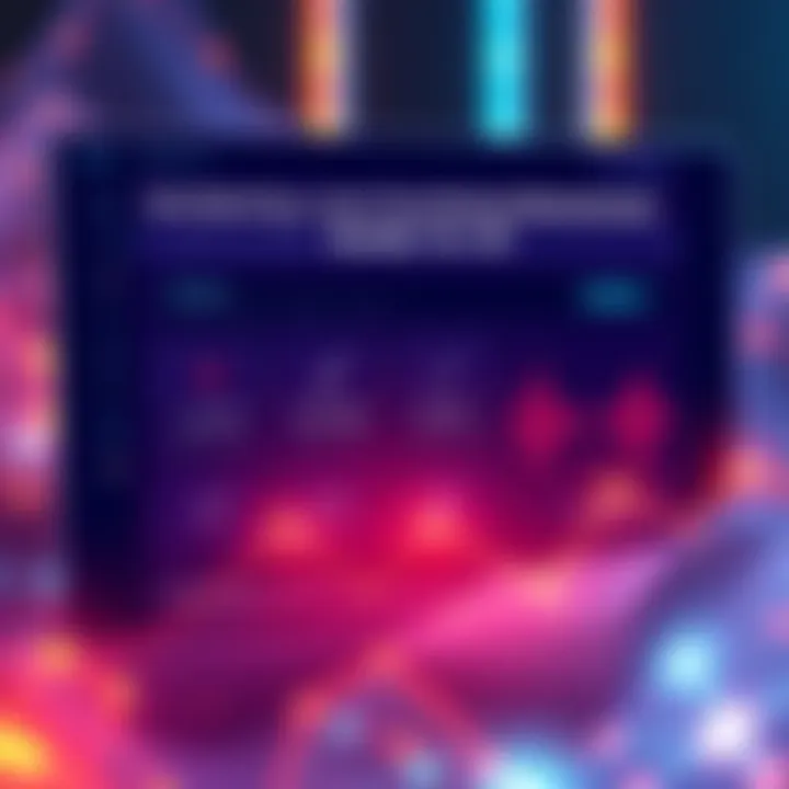Screenshot of a user-friendly interface for a blockchain builder, showcasing module selection and a live blockchain environment.