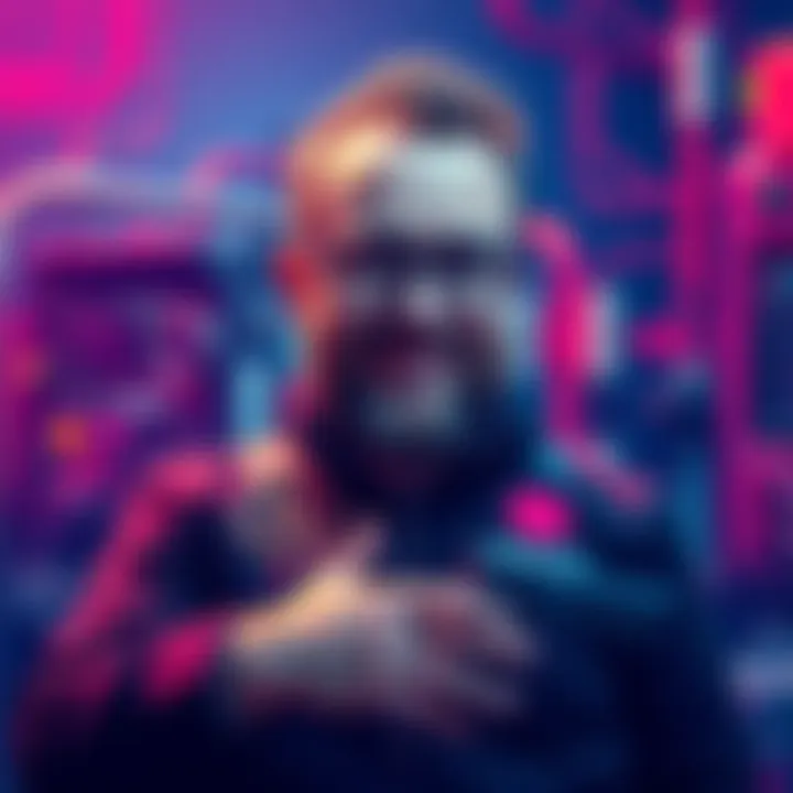 Phill, a blockchain expert, showcasing innovative hardware tools and resources for developers in the Nervos community.