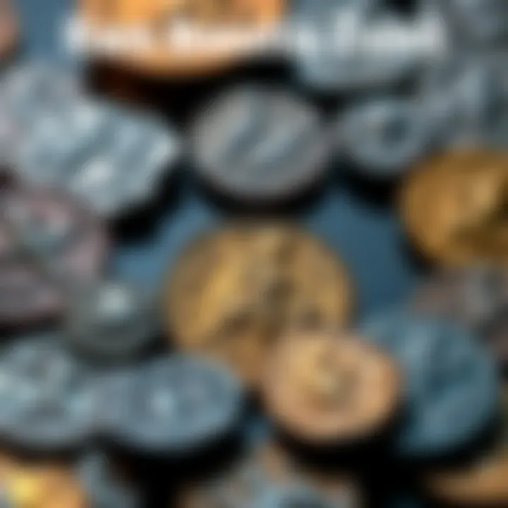 A display of unique Boeotia coins including a Thespiai stater and other notable pieces