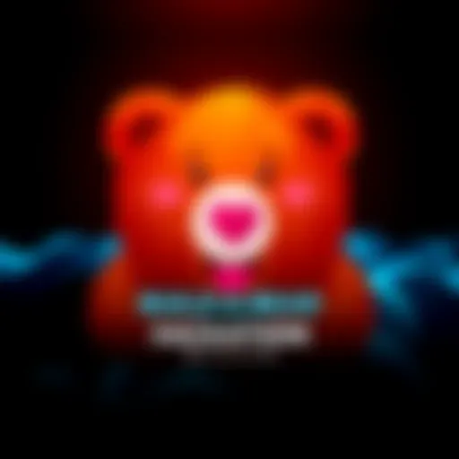 Logo featuring a bear representing the Build-A-Bear hackathon on Solana, showcasing innovation and technology.