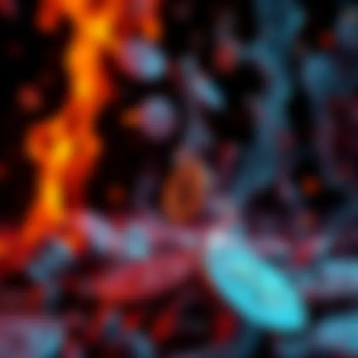 A visual representation of over 50 million $SWEAT tokens being burned, symbolizing a significant event in the cryptocurrency community.