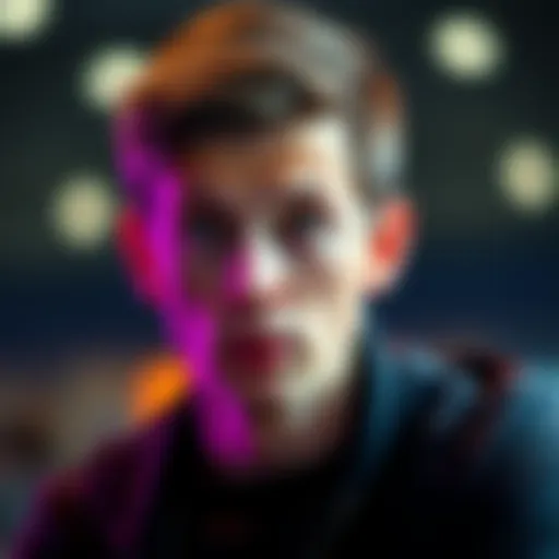 Vitalik Buterin looks worried while discussing privacy issues with a location feature on X