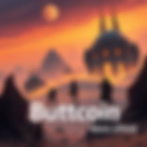 A visual representation of Buttcoin transactions amidst Harkonnen power struggles, featuring characters and a desert landscape.