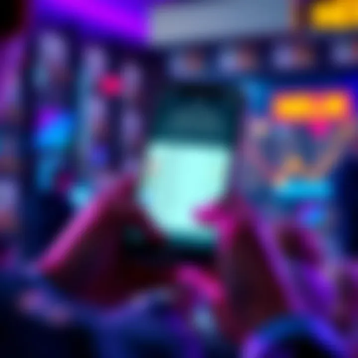 A person using a smartphone with crypto payment apps on the screen, showing options to buy cryptocurrency directly without a bank