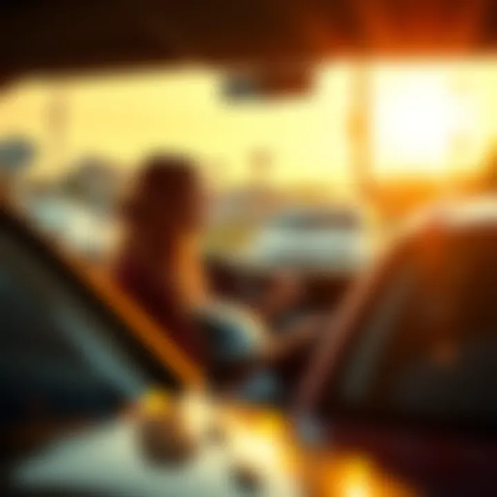 Person selling a car and discussing payment options including cryptocurrency