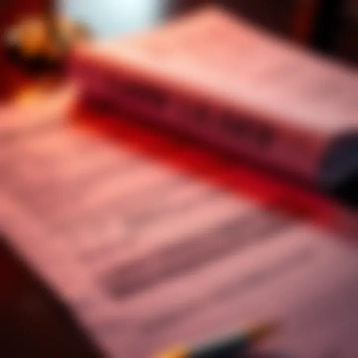 Car accident settlement documents on a table A set of legal documents related to a car accident settlement, showing figures and notes about deductions from the total amount.