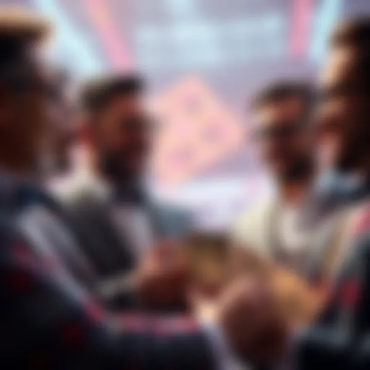 Group of Cardano millionaires reviewing their investments with excitement as market supply concerns grow