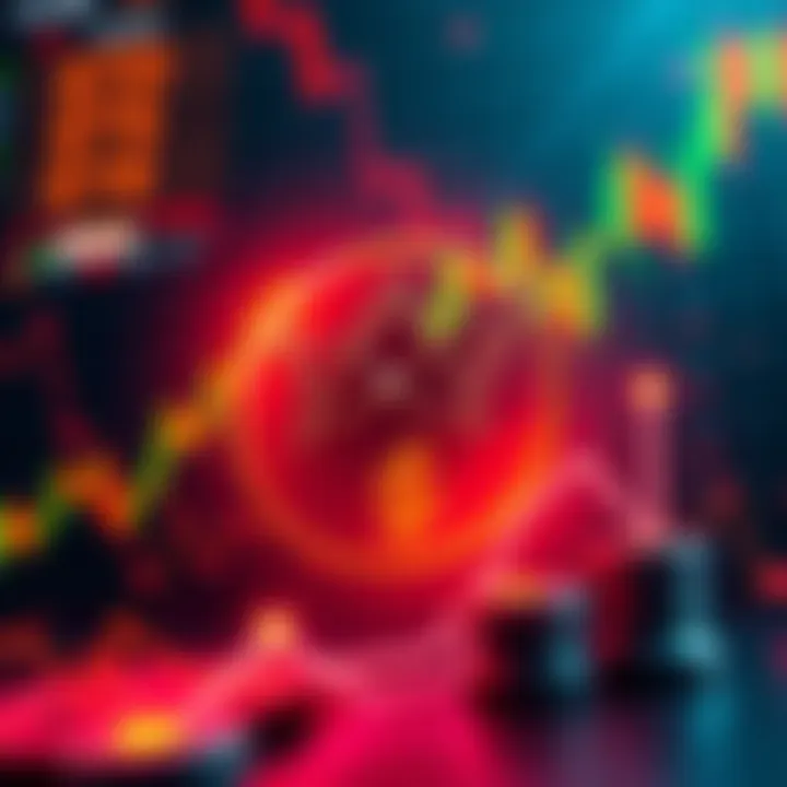 A visual representation of Cardano (ADA) in relation to exchange-traded funds (ETFs), showcasing digital currency charts and ETF symbols.