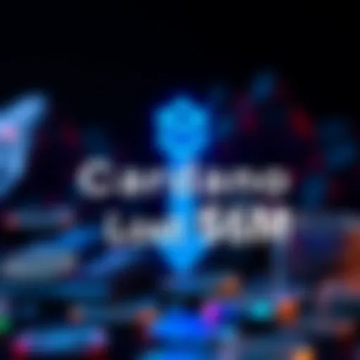 Cardano logo with a downward arrow and the text 'Lost $6M' representing a failed stablecoin swap