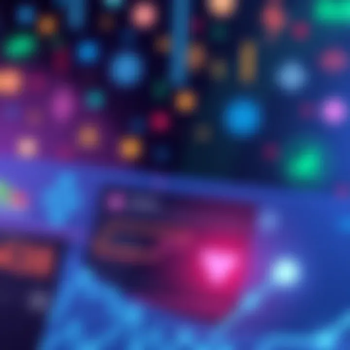 Illustration showing news headlines about Cardano (ADA) rumors and coalition activities with digital asset symbols in the background.