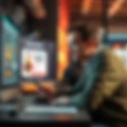 A disappointed Canadian customer looking at a computer screen showing Kraken's promotional offer