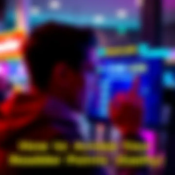 A person looking at a digital screen displaying their Reward Ladder points total clearly and accurately.