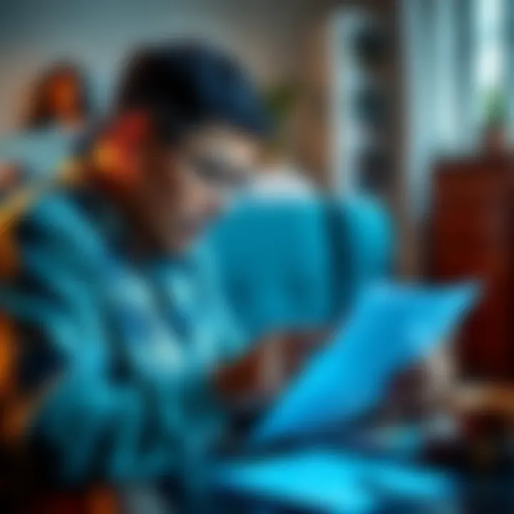 Child Support Payment Increase A concerned parent reviewing child support paperwork with a calculator and notepad