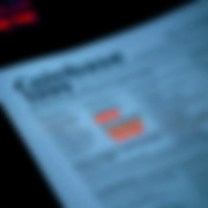 A close-up view of a Coinbase 1099 tax form showing highlighted discrepancies in reported transactions