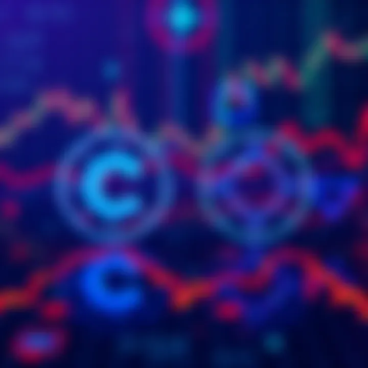 Coinbase logo and Chainlink logo side by side with a digital background representing tokenized stocks and DeFi trading