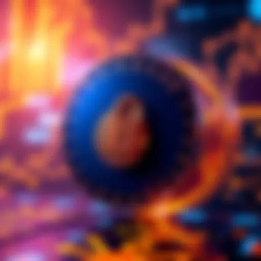 A graphic showing Coinbase's logo with a lock symbol, representing security concerns over identical sending and withdrawal limits.