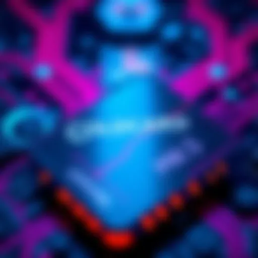 A close-up of the COLDCARD Mk5 device showcasing its sleek design and security features