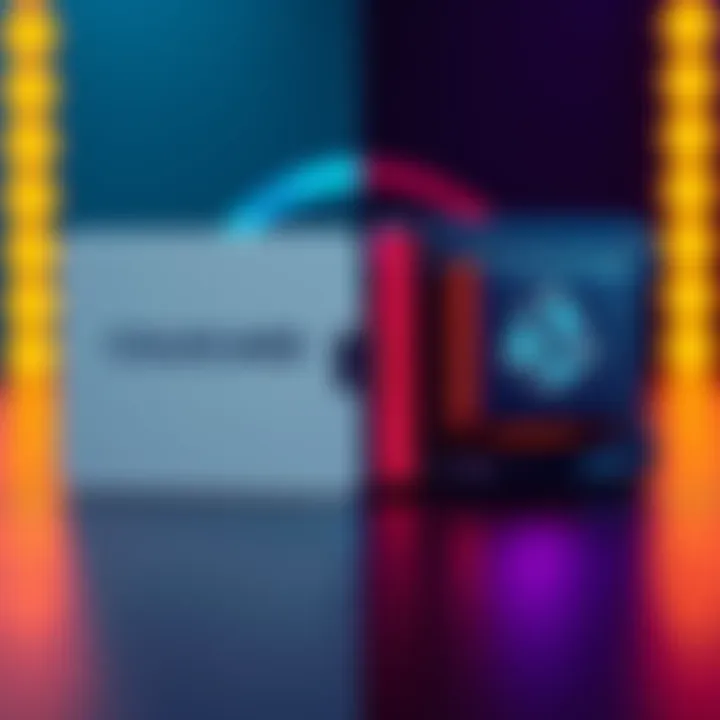 A side-by-side view of a Coldcard hardware wallet and a Trezor hardware wallet, showcasing their distinct designs for cryptocurrency storage.