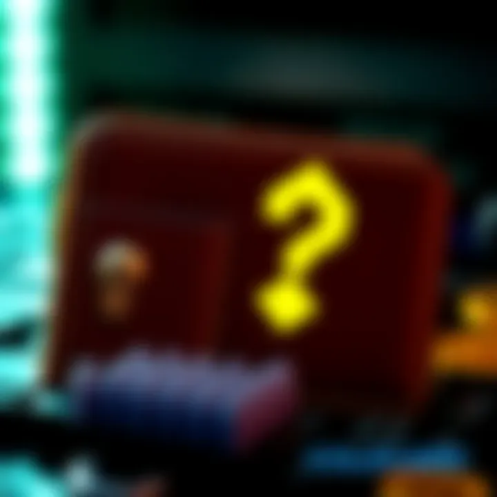 A Coldcard Bitcoin wallet with a question mark graphic, symbolizing backdoor allegations