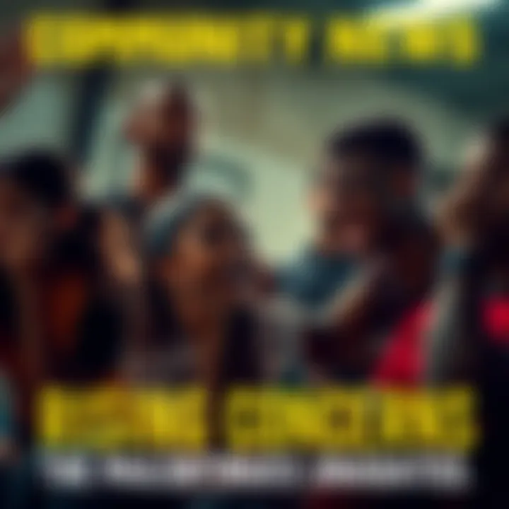 A group of people expressing frustration and pain in a community setting, highlighting their struggles and the impact of ongoing issues.