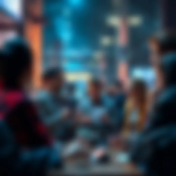 People sharing thoughts on the Fear and Greed Index in a lively discussion