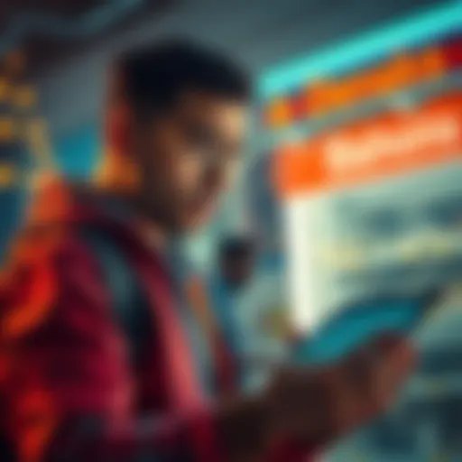 Person looking worried while checking bank transactions related to NoOnes deposits
