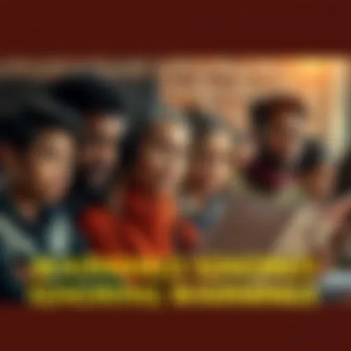 A group of diverse people looking concerned while reading a report on environmental issues, symbolizing the urgency of addressing warnings.