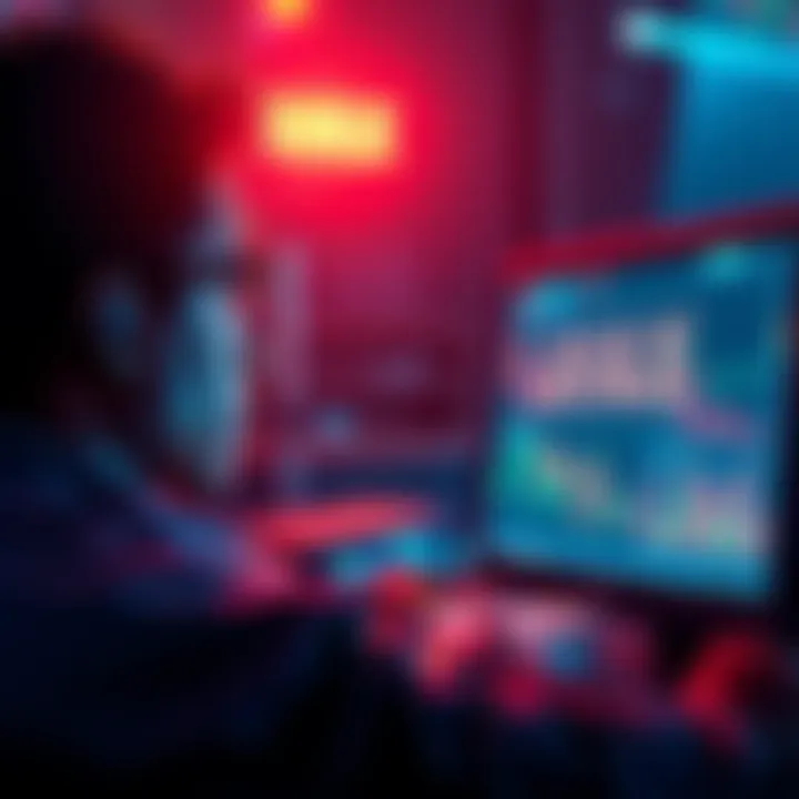 A person looking at a computer screen, confused about missing AVAX in their Core Wallet after staking.