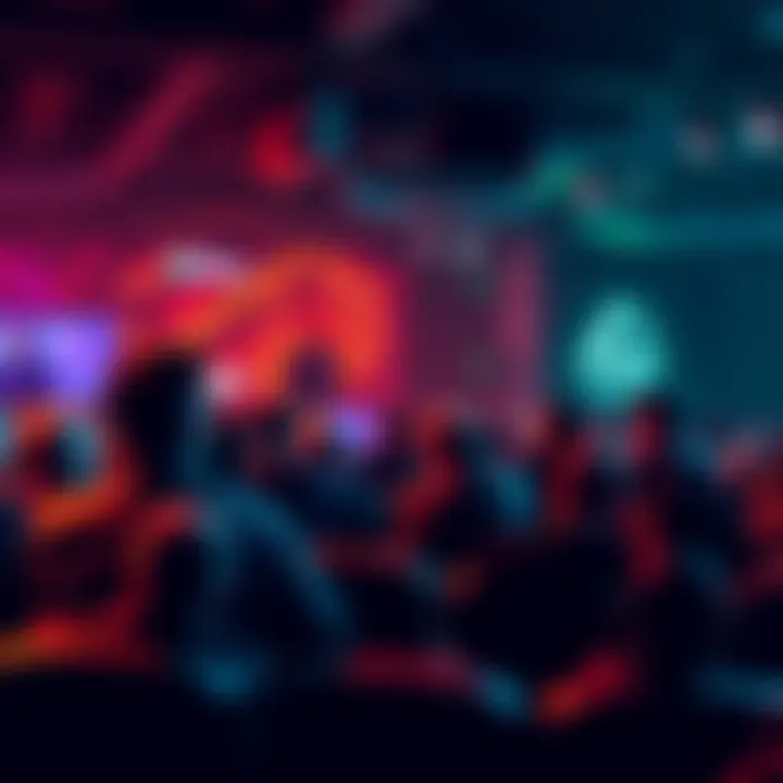 A group of speakers at a crypto conference discussing right-wing financial strategies.