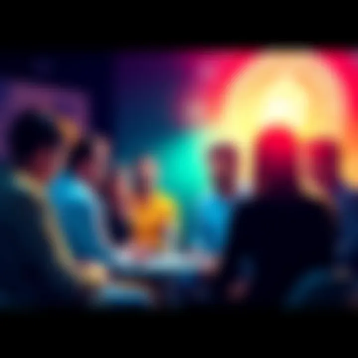 Crypto Discussion Highlights People engaged in a discussion about cryptocurrency trends and news