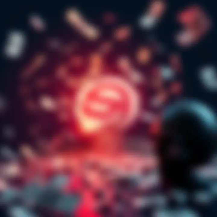 A graphic showing a Solana logo being broken apart with money flying away, representing a major crypto hack loss.