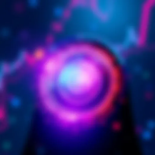 A colorful spiral chart showing the upward trend of crypto halving events over time.