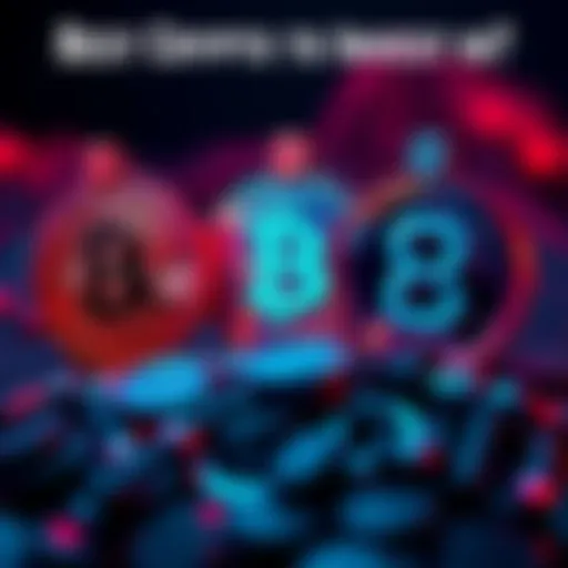 A visual comparison of Bitcoin, Solana, and Chainlink coins representing investment choices.