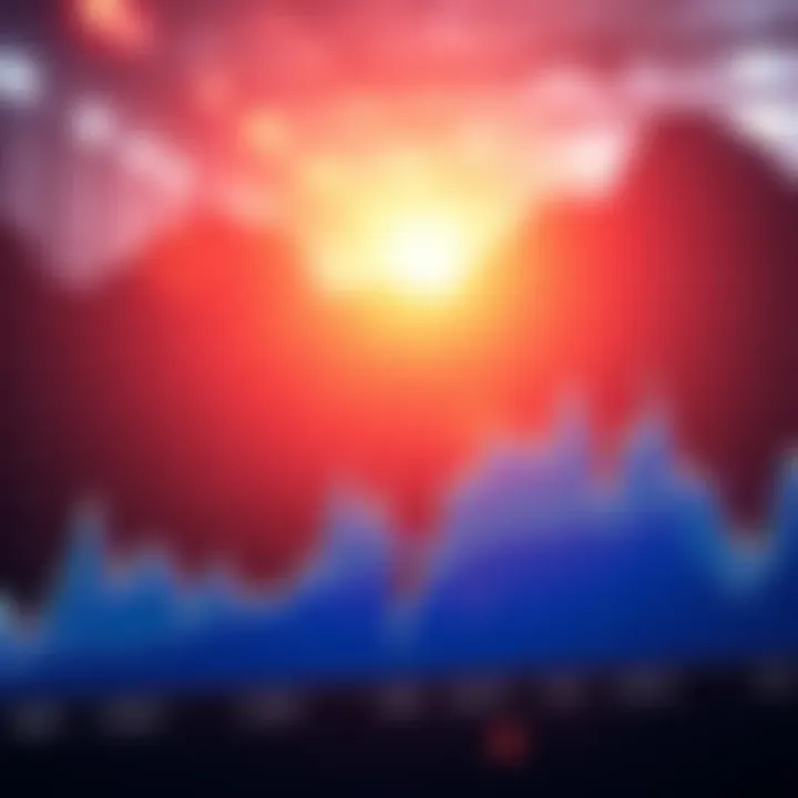 Graph showing a significant drop in cryptocurrency prices after Federal Reserve remarks