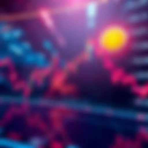 Cryptocurrency Market Overview Graph showing Solana's decline and Dogecoin's rise in the cryptocurrency market