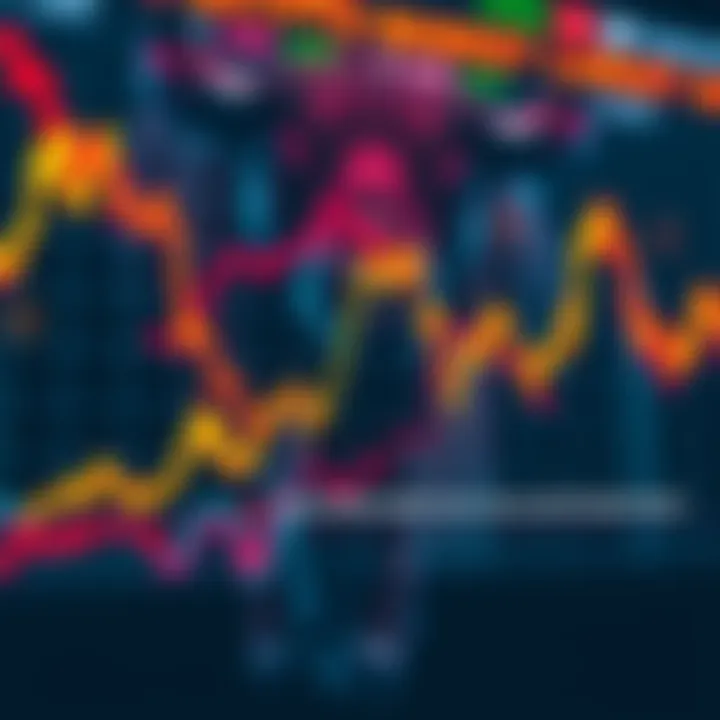 Graph showing rising trends in Bitcoin and Ethereum prices with a bullish sentiment in the background