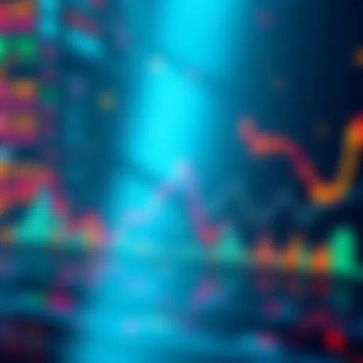Graph showing declining trends in cryptocurrency prices, with a focus on Bitcoin and altcoins, alongside low trading volumes and investor sentiment metrics.