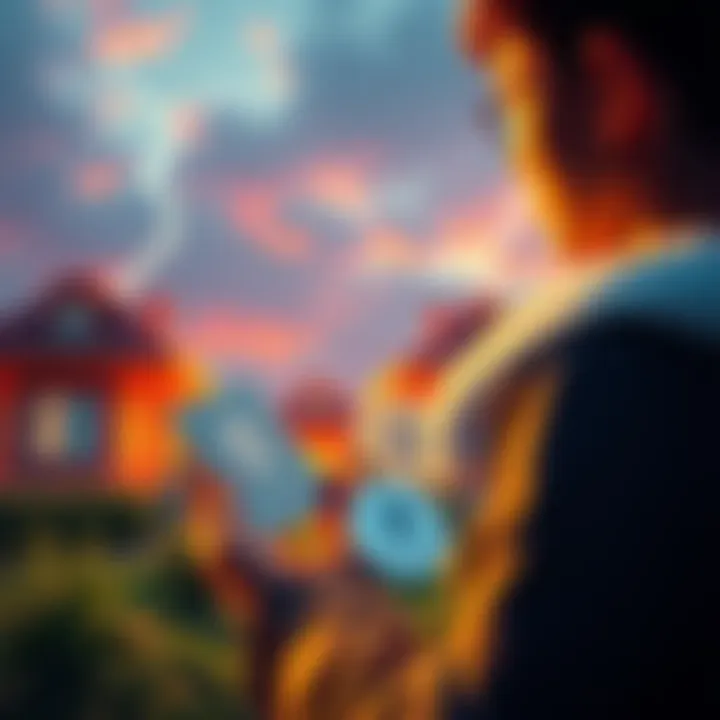 Crypto for Property Investment A person considering selling Bitcoin and Ethereum to buy a property while weighing their options