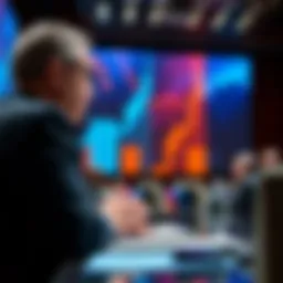 Former CFTC Chair speaking at a meeting about cryptocurrency regulations for banks