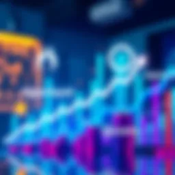 Hyperliquid and Pumpfun logos with upward trending graphs, highlighting their revenue success in the crypto market