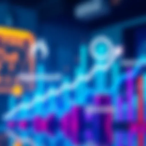 Hyperliquid and Pumpfun logos with upward trending graphs, highlighting their revenue success in the crypto market