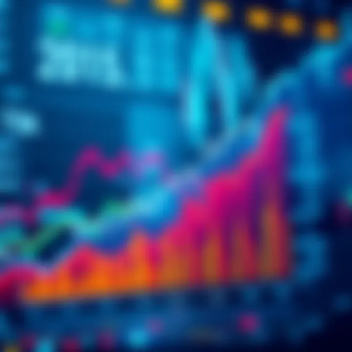 A colorful chart showing crypto equities outperforming other asset classes like stocks and bonds, with an upward trend indicating strong growth in the first half of 2026.