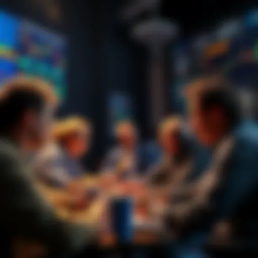 People engaged in a lively discussion about cryptocurrency trading rules and tips in an online forum