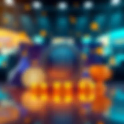 Promotional graphic for BitMart's BOGO trading rewards for U.S. traders showing crypto symbols and rewards