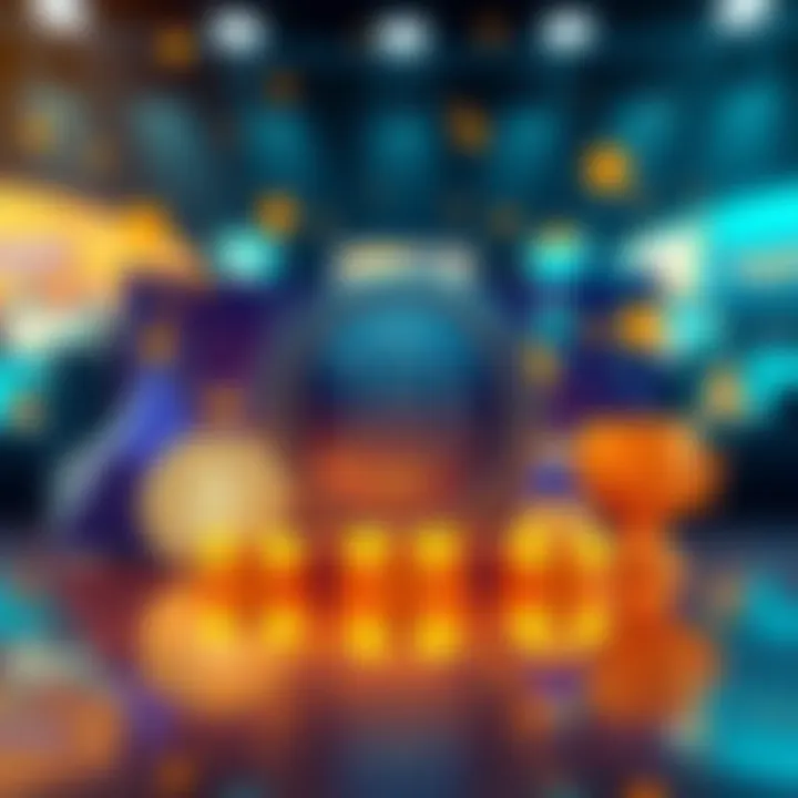 Promotional graphic for BitMart's BOGO trading rewards for U.S. traders showing crypto symbols and rewards