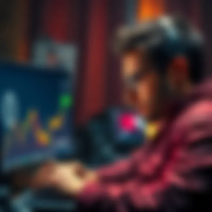 A person looking distressed while viewing their crypto wallet on a computer screen, showing a significant loss in USDT due to phishing