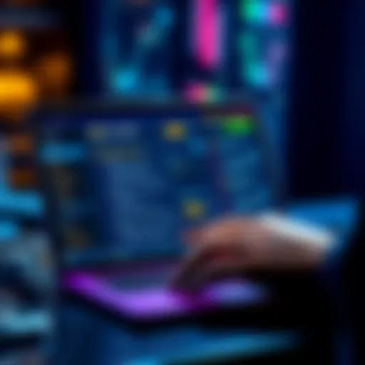 Person reviewing digital wallet signatures on a laptop screen, illustrating crypto wallet safety.