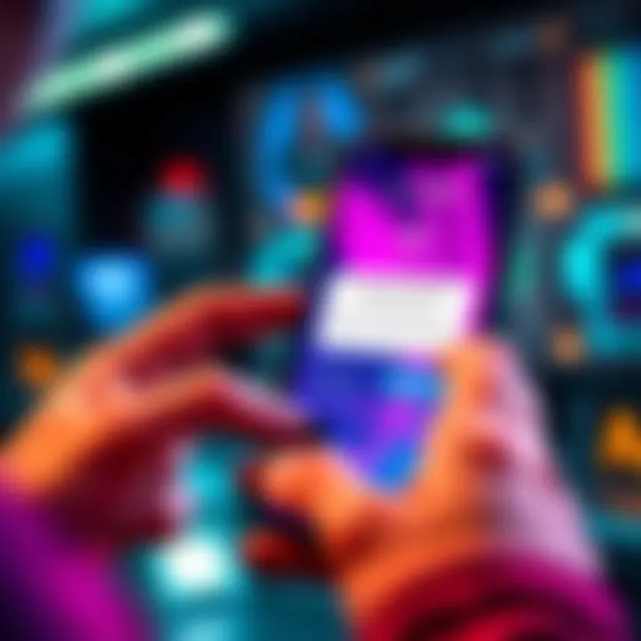 A user interacting with a crypto wallet app on a smartphone, showing security features like password entry and authentication prompts.