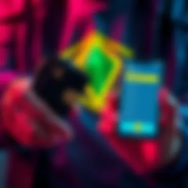 A person holding a hardware wallet in one hand and a smartphone showing a custodial app in the other hand, symbolizing the choice between self-custody and custodial services.